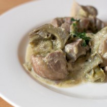 Fricassea d'agnello