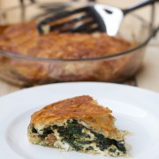 Torta di spinaci e feta